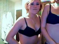 Free Sex Two Kinky Amateur Teens Show Their Boobs On Camera